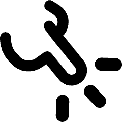 Finger Touch Icon from Core Remix Set