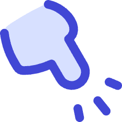 Finger Touch Icon from Flex Duo Set