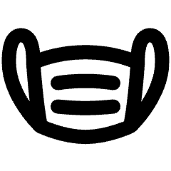 Flu Mask Icon from Plump Remix Set