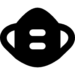 Flu Mask Icon from Flex Solid Set