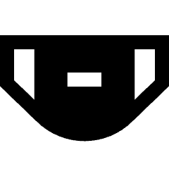Flu Mask Icon from Sharp Solid Set