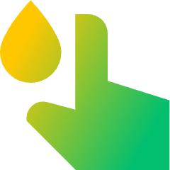 Glucose Blood Check Icon from Sharp Gradient Set