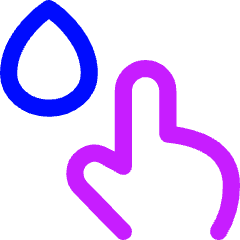 Glucose Blood Check Icon from Flex Neon Set