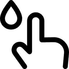 Glucose Blood Check Icon from Core Line Set