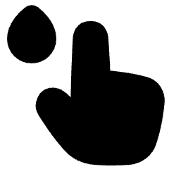 Glucose Blood Check Icon from Plump Solid Set
