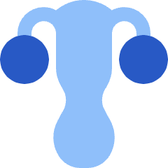 Gynecology Vagina Uterus Icon from Sharp Flat Set