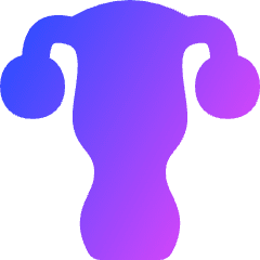 Gynecology Vagina Uterus Icon from Flex Gradient Set