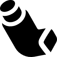 Inhaler Icon from Flex Solid Set