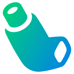 Inhaler Icon from Plump Gradient Set