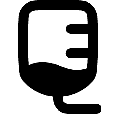 Iv Liquid Fluid Icon from Plump Solid Set