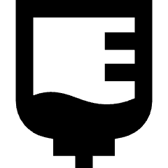 Iv Liquid Fluid Icon from Sharp Remix Set