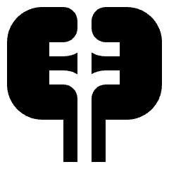 Kidney Nephrology Icon from Sharp Solid Set