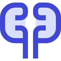 Kidney Nephrology Icon from Sharp Duo Set