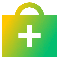 Medical Bag Icon from Sharp Gradient Set