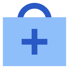 Medical Bag Icon from Sharp Flat Set