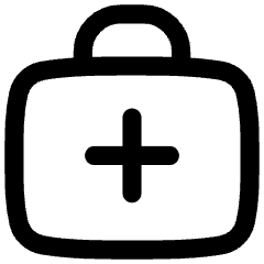 Medical Bag Icon from Flex Line Set