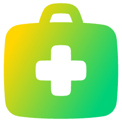 Medical Bag Icon from Plump Gradient Set