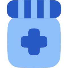 Medication Medicine Bottle Icon from Flex Flat Set
