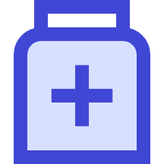 Medication Medicine Bottle Icon from Sharp Duo Set