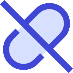 Medication Off Icon from Sharp Duo Set