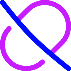 Medication Off Icon from Flex Neon Set