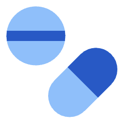 Medicines Icon from Sharp Flat Set
