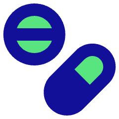 Medicines Icon from Sharp Pop Set