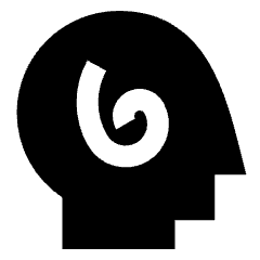 Mind Mental Disorder Icon from Sharp Solid Set