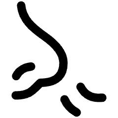 Nose Smell Icon from Flex Line Set