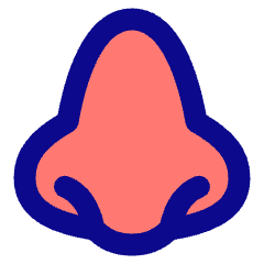 Nose Smell Icon from Plump Pop Set