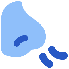 Nose Smell Icon from Flex Flat Set