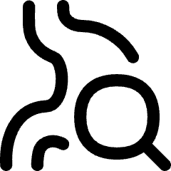 Oncology Stomach Cancer Icon from Flex Line Set