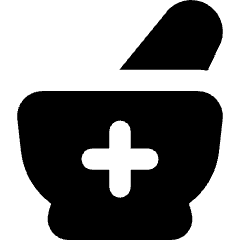 Pharmacy Icon from Core Solid Set