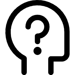 Psychology Diagnosis Icon from Core Line Set