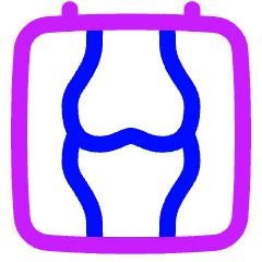 Radiology Xray Icon from Plump Neon Set