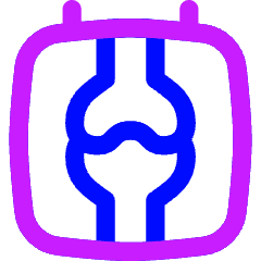 Radiology Xray Icon from Flex Neon Set