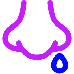Runny Nose Icon from Flex Neon Set