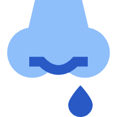 Runny Nose Icon from Sharp Flat Set