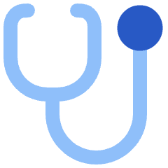 Stethoscope Icon from Plump Flat Set