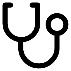 Stethoscope Icon from Core Line Set