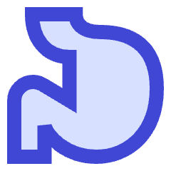 Stomach Icon from Sharp Duo Set