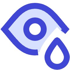 Symptoms Eye Drop Icon from Sharp Duo Set