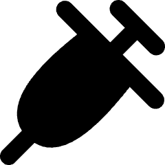 Syringe Icon from Flex Solid Set