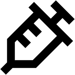 Syringe Icon from Sharp Remix Set