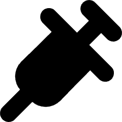 Syringe Icon from Core Solid Set