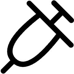 Syringe Icon from Flex Line Set