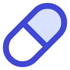 Tablet Capsule Icon from Sharp Duo Set