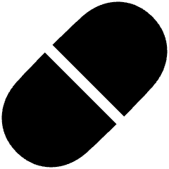 Tablet Capsule Icon from Plump Solid Set