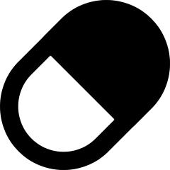 Tablet Capsule Icon from Flex Solid Set