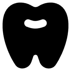 Tooth Icon from Core Solid Set